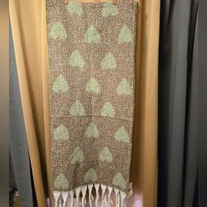 New Oversized Fadivo cozy heart print scarf